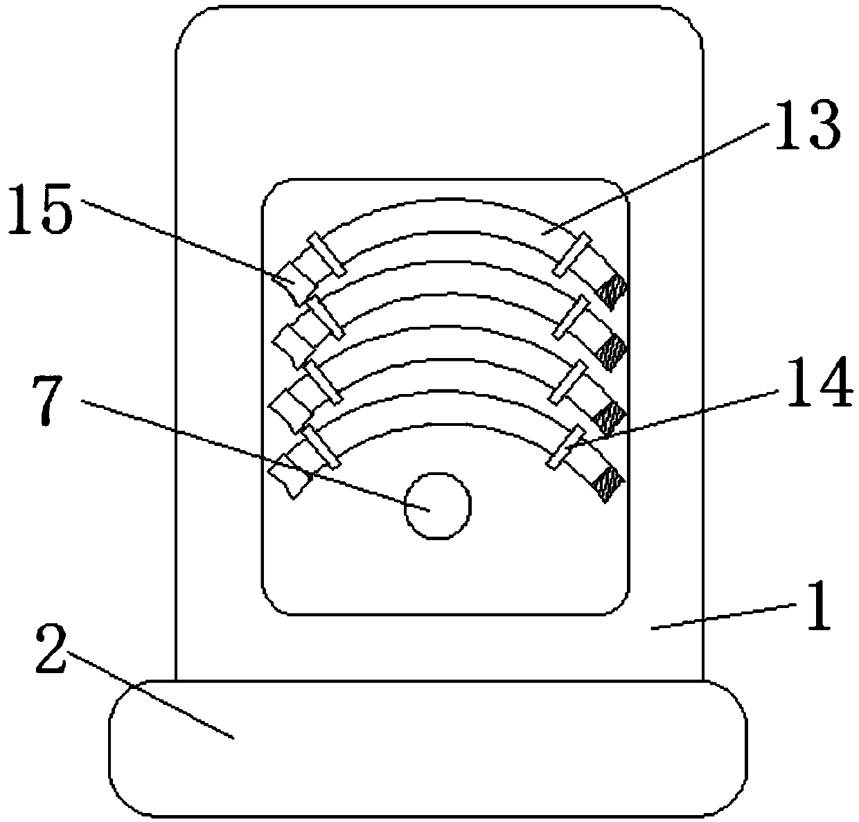 Environment monitoring water quality sampling device with specific water sampling depth