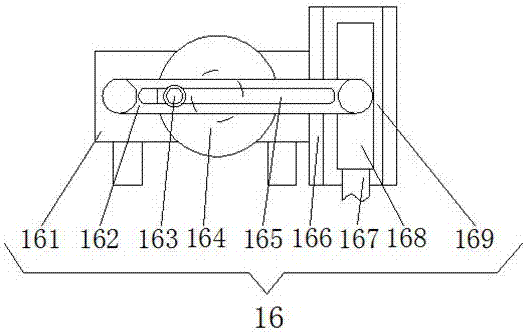 Efficient water treatment device for spinning