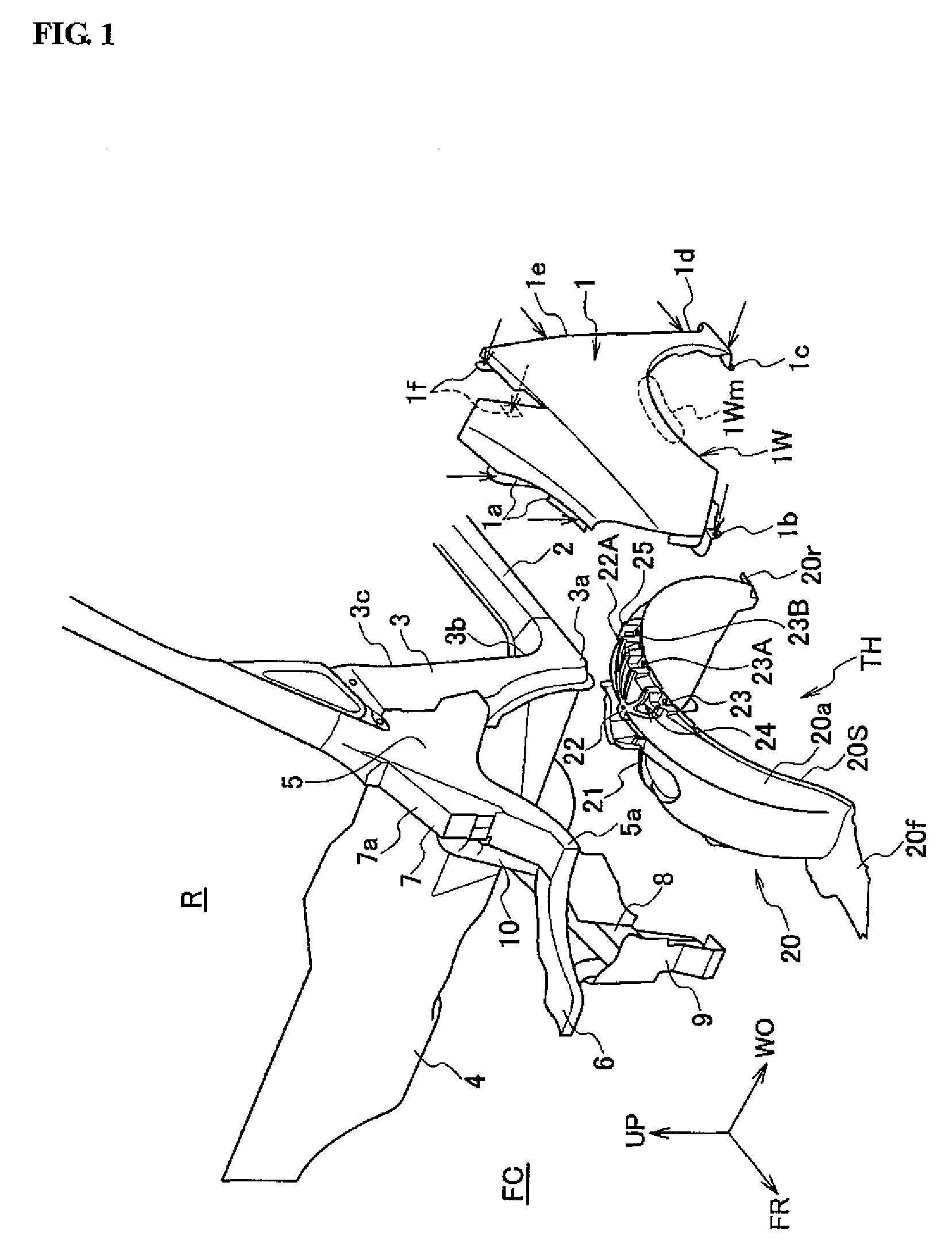 Fender protector structure