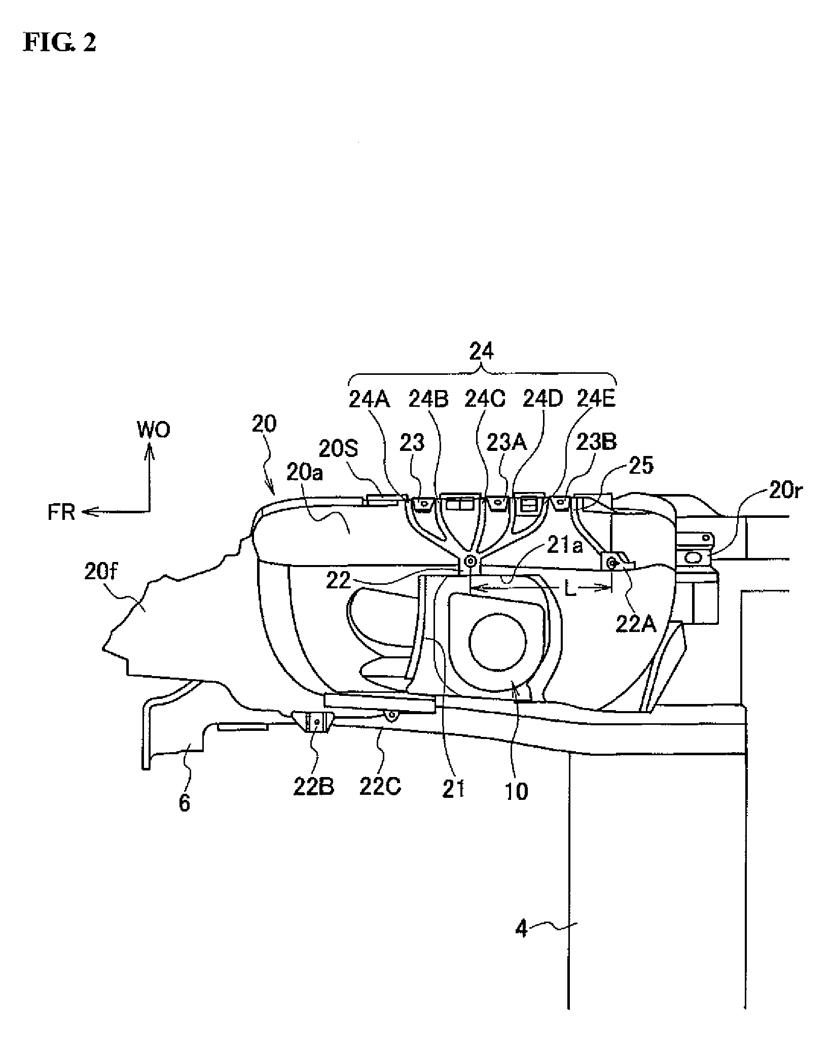 Fender protector structure