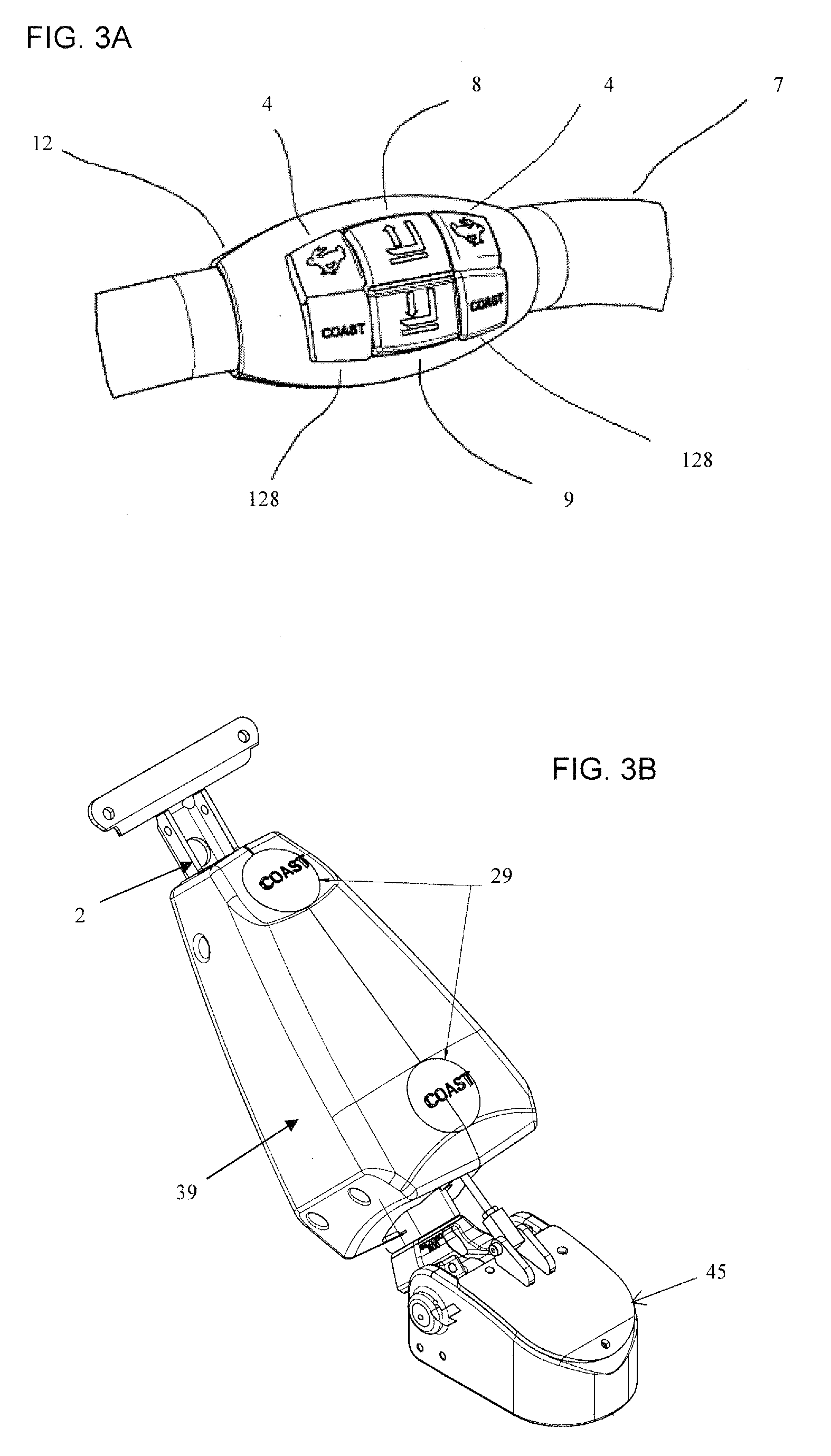 Coast control system for an industrial vehicle