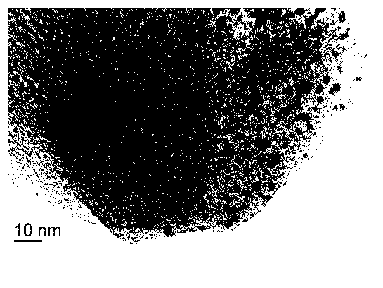 Metal organic skeleton structure material load platinum catalyst, as well as preparation method and application thereof