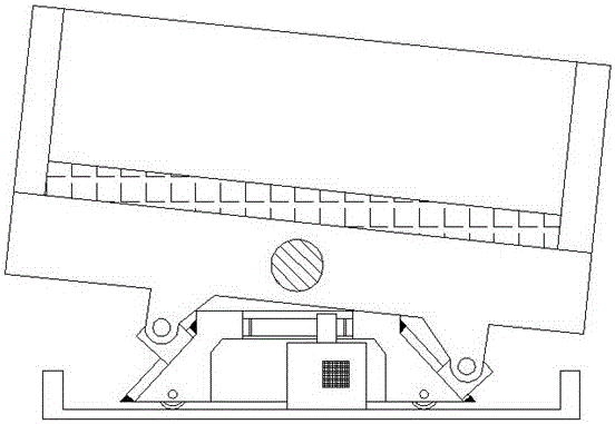 Material vibrator capable of achieving limiting control