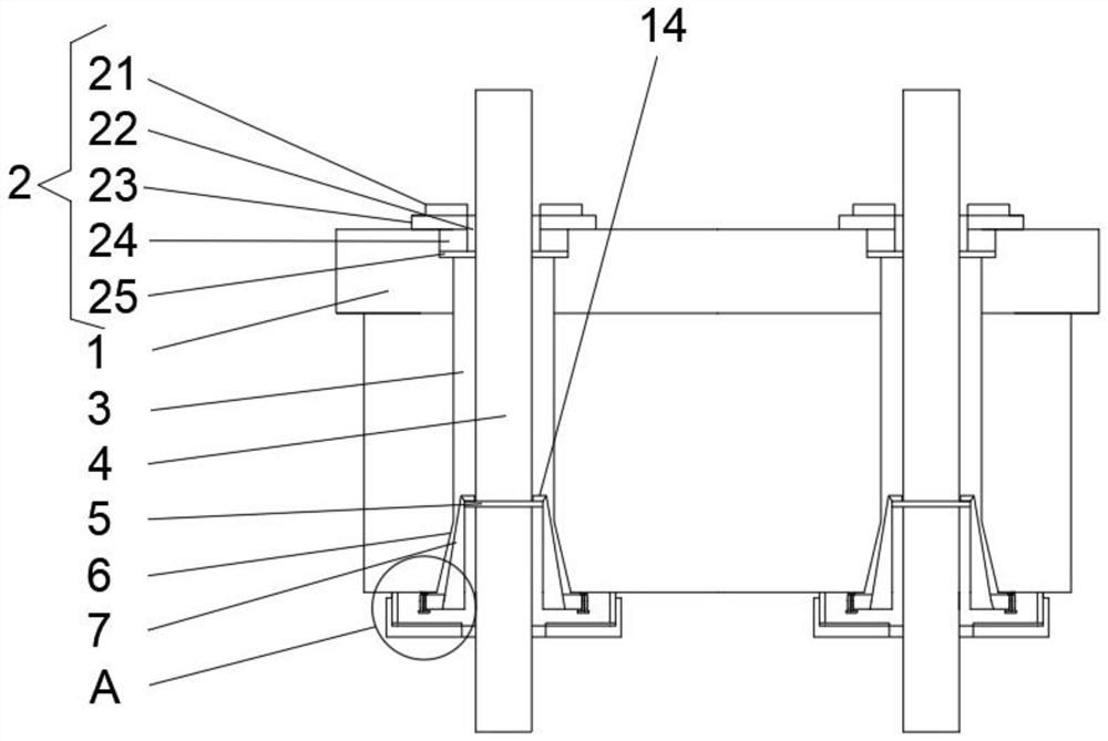 Recoverable anchorage device