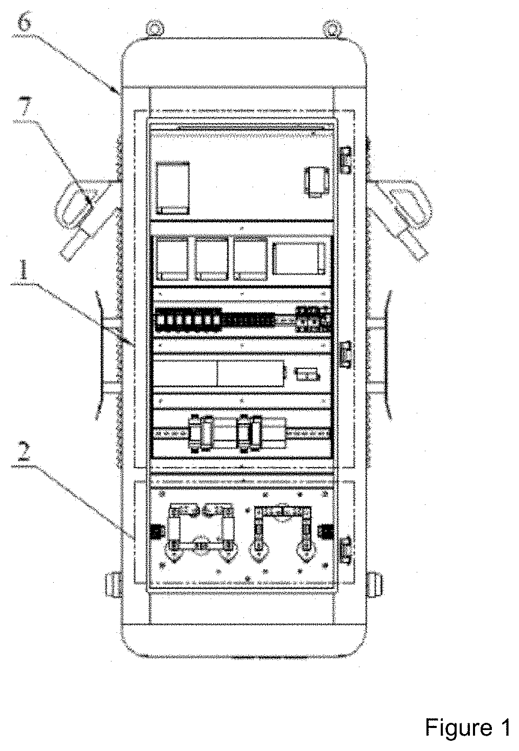 Charging Post Controller with Functional Modules Connected by Means of PCB, and Charging Post Thereof