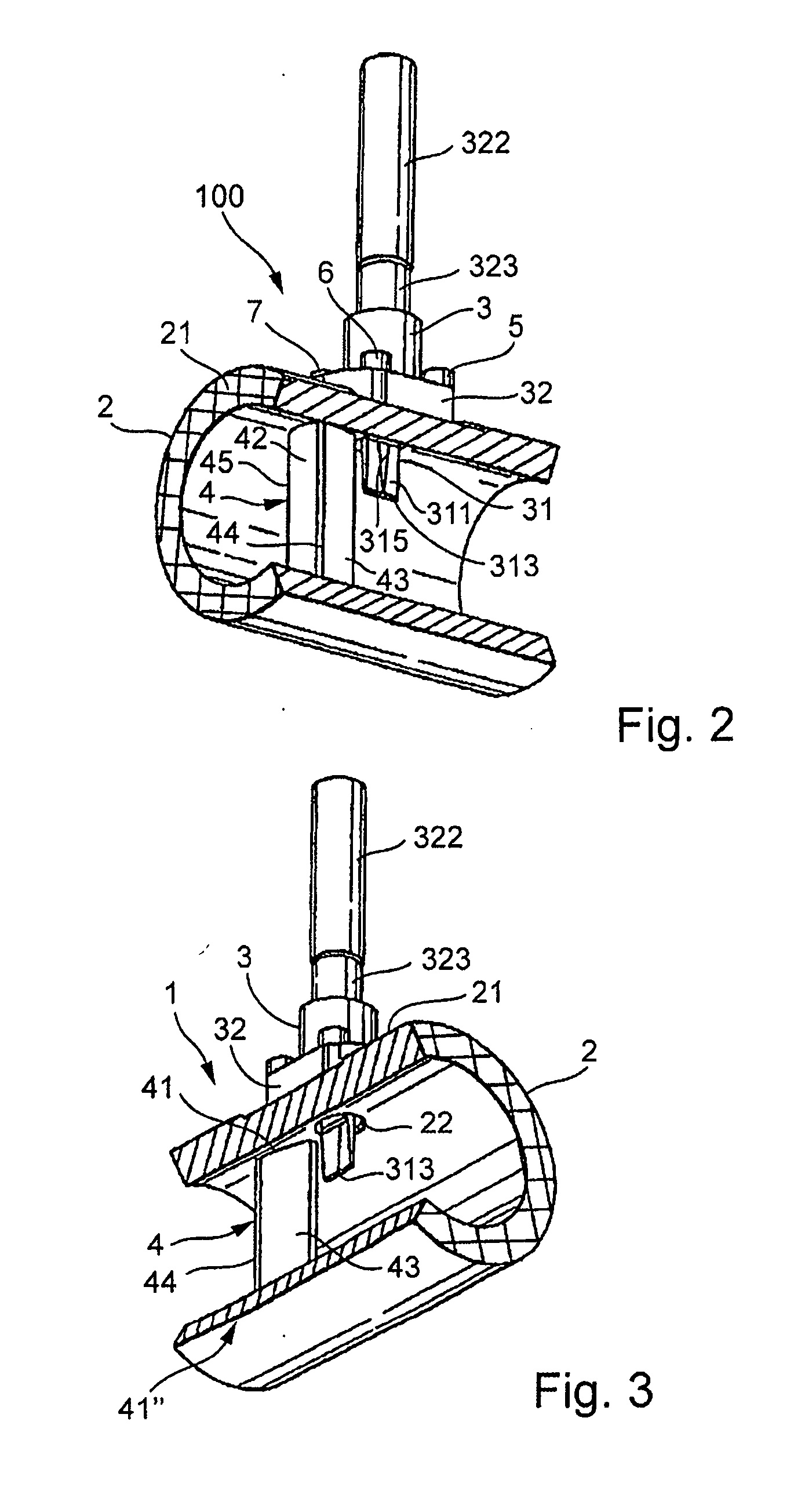 Measuring system for a medium flowing in a process line