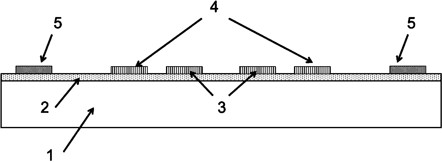 Heat type wind speed and direction sensor based on substrate transfer process and packaging method thereof