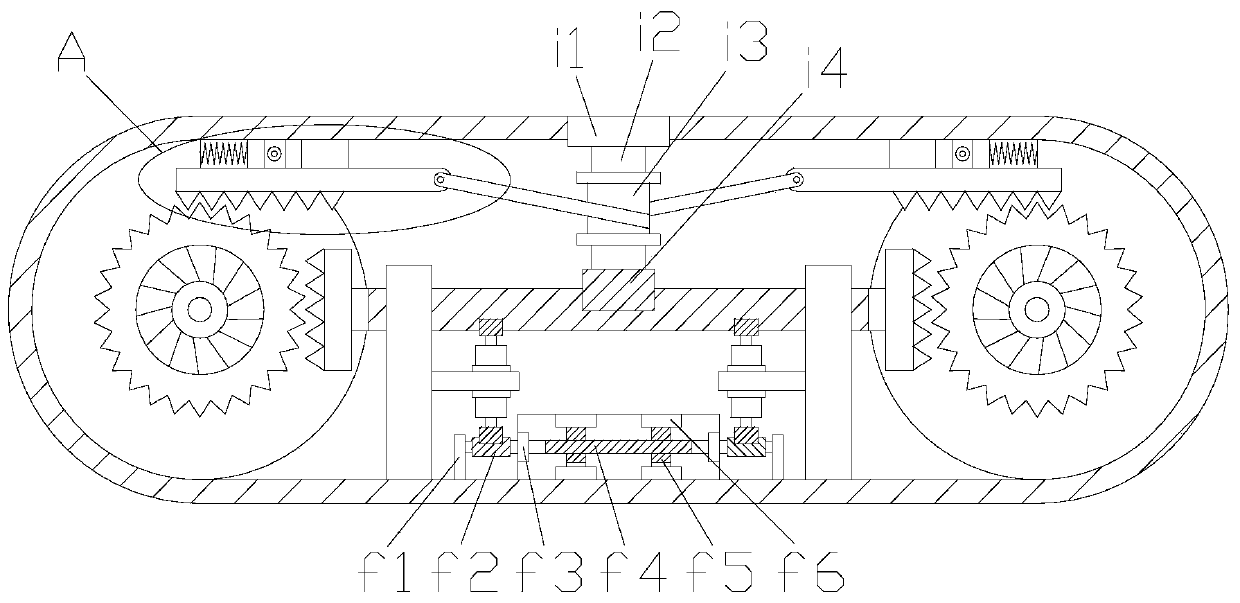 Reverse-construction-method construction mechanical device