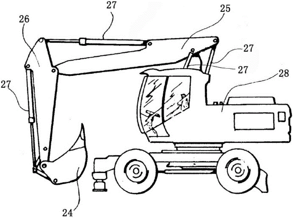 Novel garbage conveying device