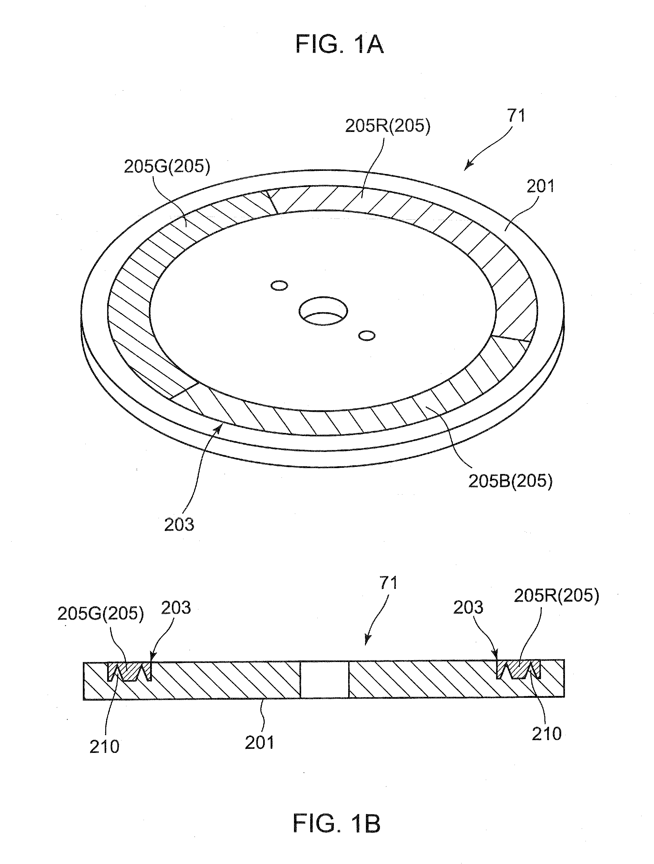 Fluorescent wheel, light source device and projector