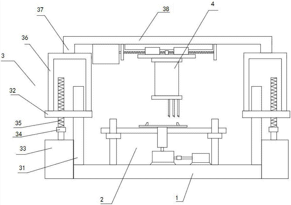 Adjustable annular groove forming device