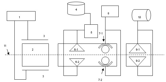 Modification method for using low-temperature plasma to initiate gas-phase grafting on surface of polyethylene film