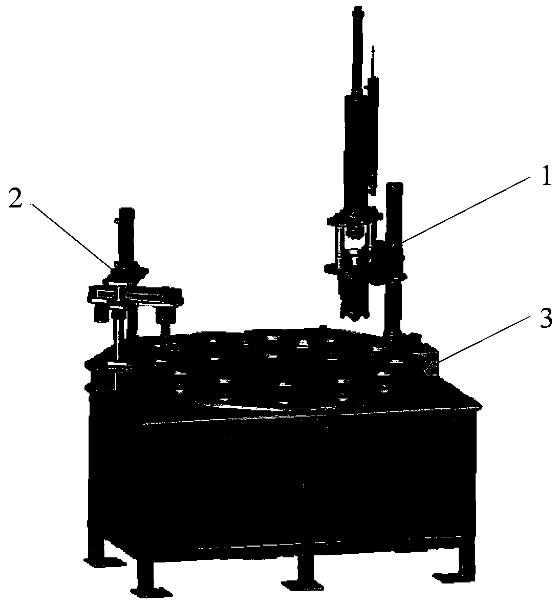 Equipment and method for loading base bleed ignition explosive