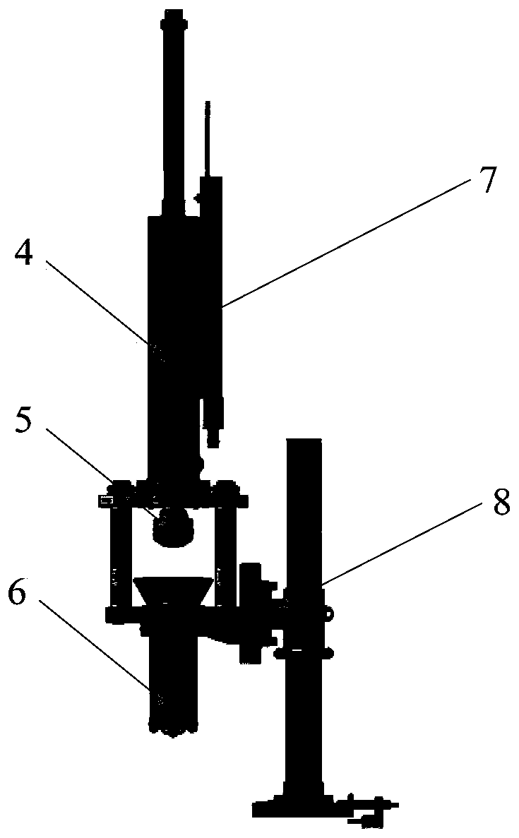 Equipment and method for loading base bleed ignition explosive