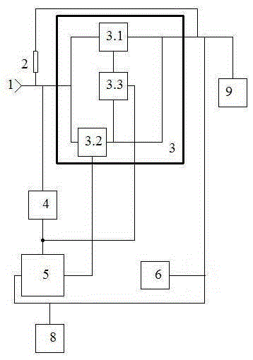 Constant current type hybrid environmental protection charging device