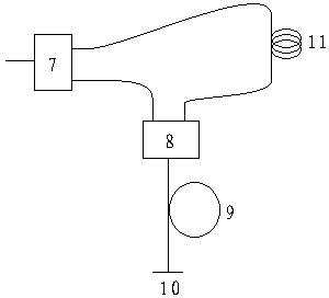 Method for eliminating reverse return light in distributed single-core feedback interference light path