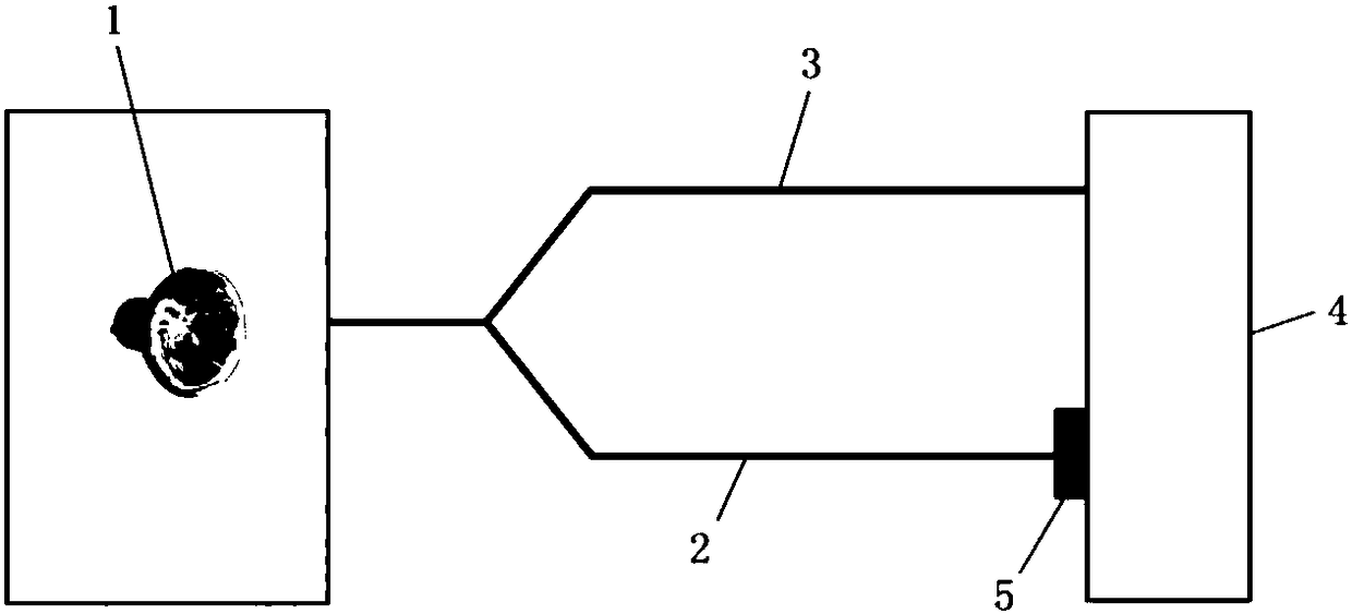 Optical testing device