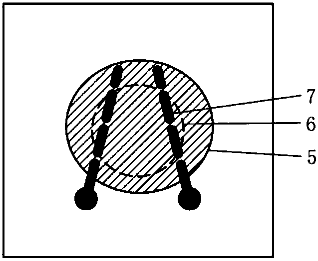 Optical testing device