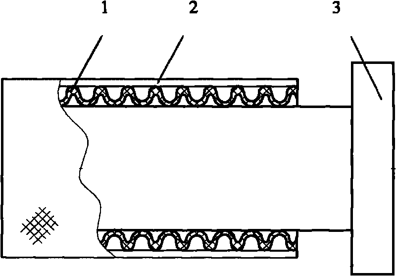 Steel wire reinforced polytetrafluoroethylene spiral tube component and processing method thereof