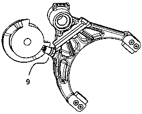 Gear shifting mechanism and method of transmission and vehicle