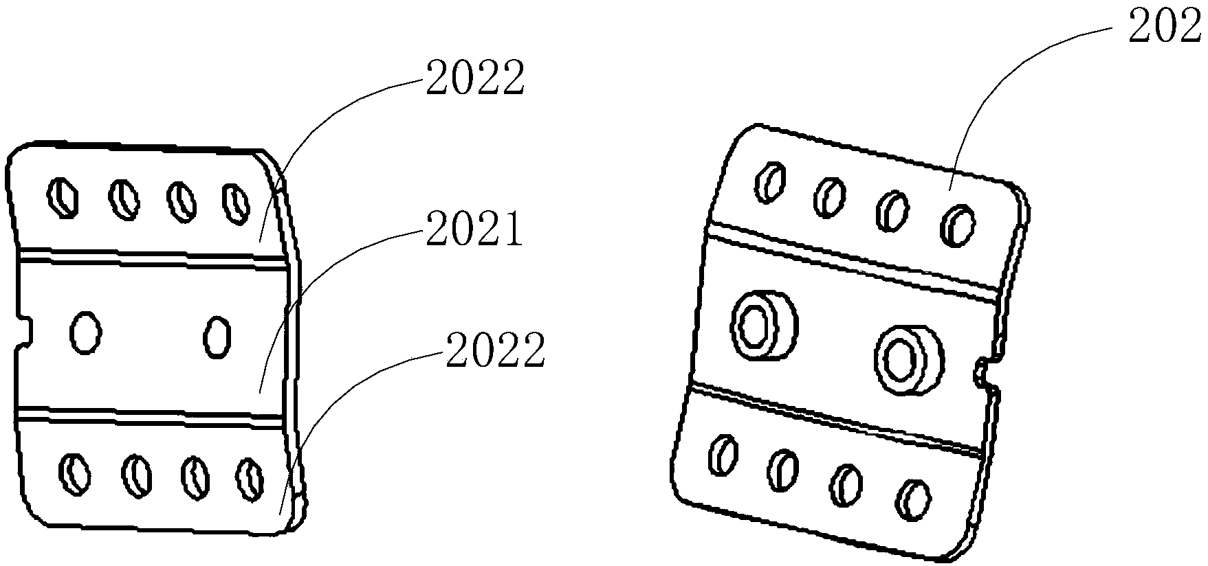 Head lamp fixing device and helmet with head lamp fixing device