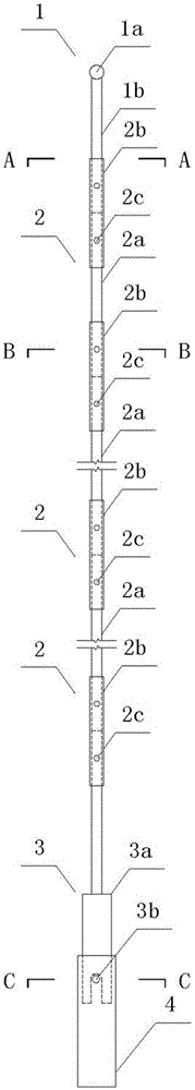 An underwater inclinometer pipe direction limiter