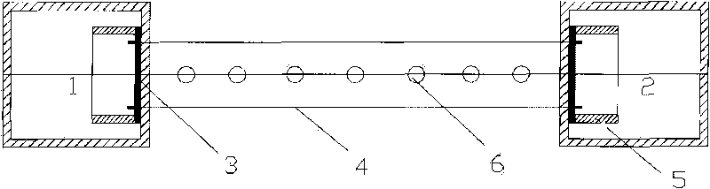 Cross-pulling construction method for soft soil zone with high ground water level