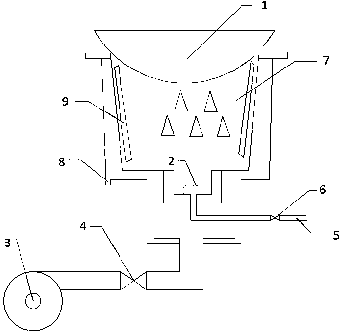 Pneumatic power amplifier automatic adjusting valve and application thereof