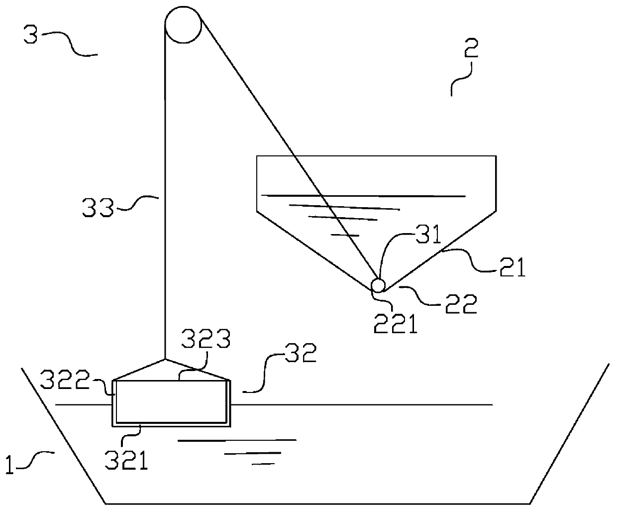 Water dispenser for breeding house