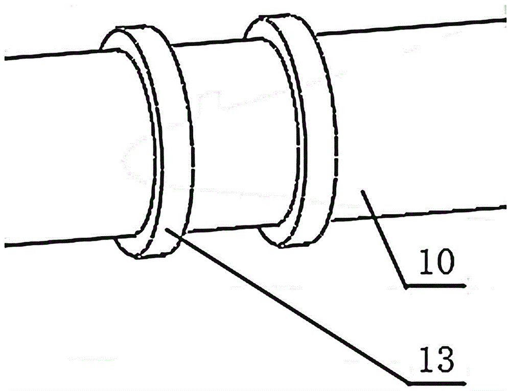 Cutting blind plate on-line pressurized plugging device and plugging method for small-pipe-diameter high-pressure pipeline