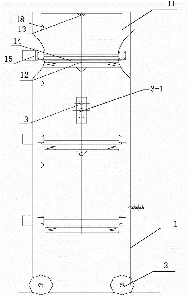 Intelligent sorting device and method applied to expressage