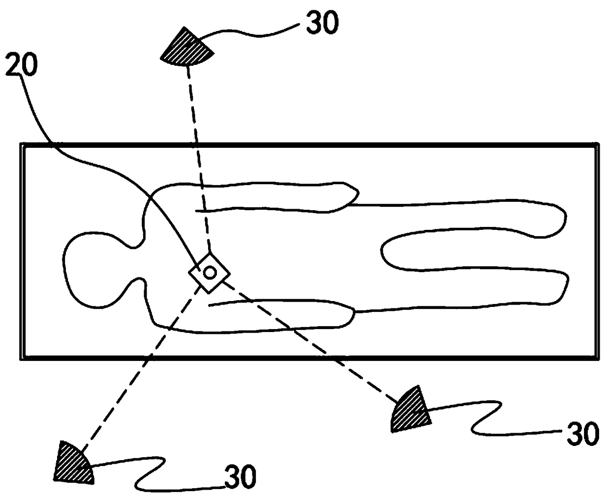 Integrated scanning and positioning method for pulmonary nodules and positioning equipment