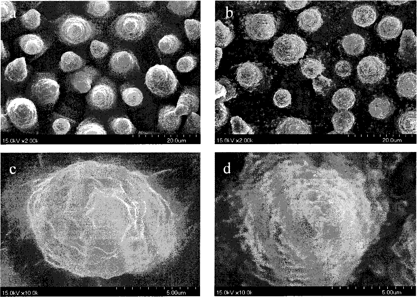 Method for preparing superhydrophobic surface by using nano-particles for assisting micromolding