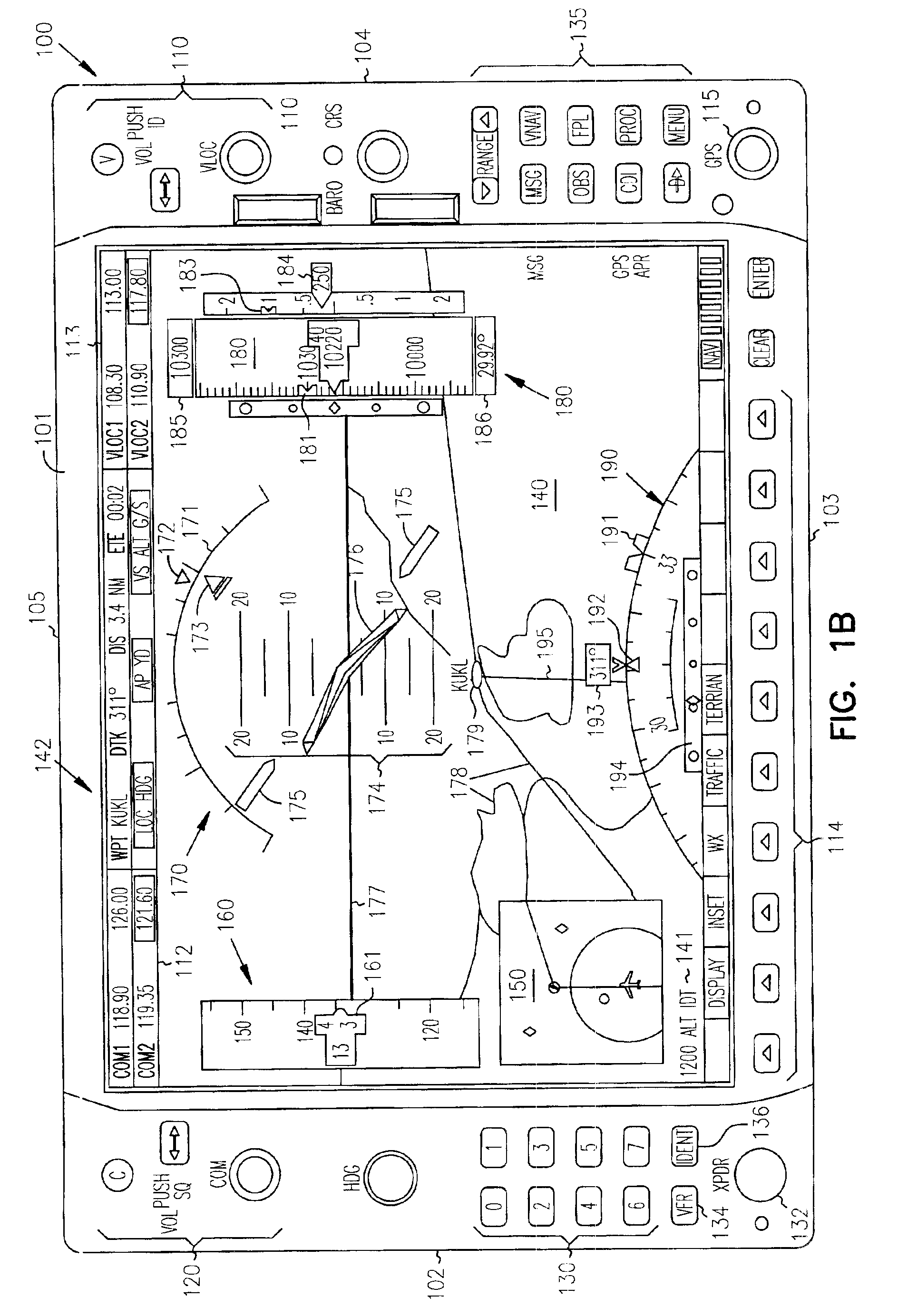 Cockpit instrument panel systems and methods with variable perspective flight display