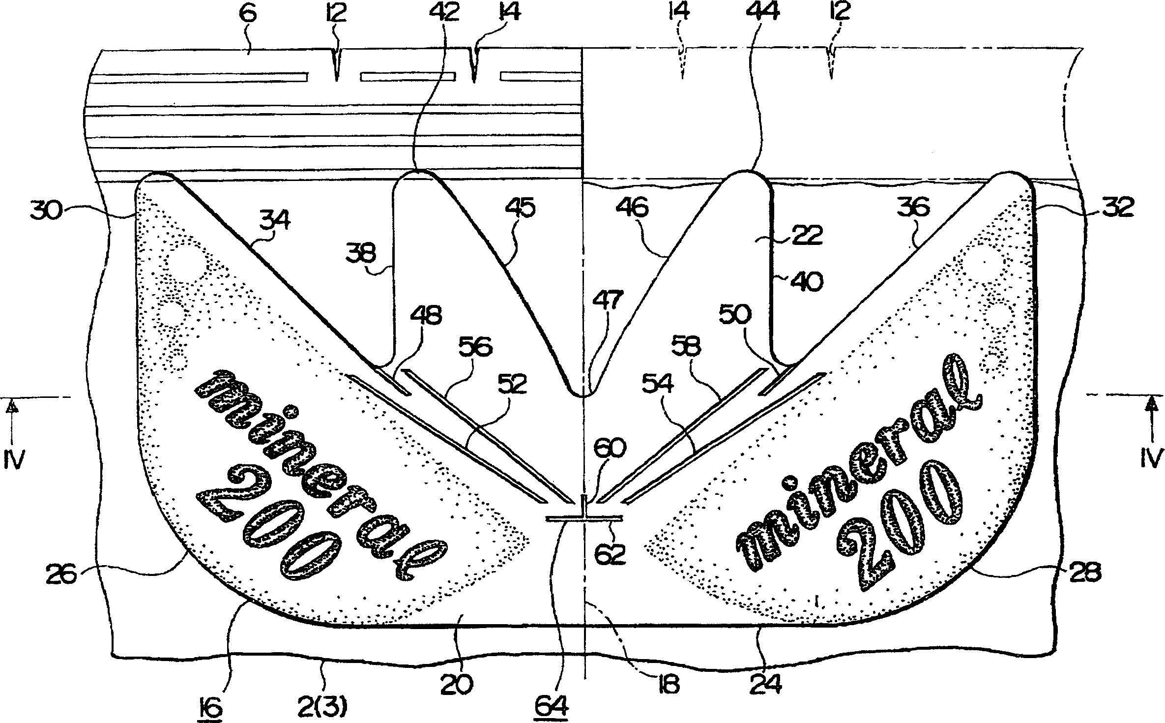 Flexible container, method of forming the container, unsealing guide of flexible container, method of filling liquid into container, and liquid