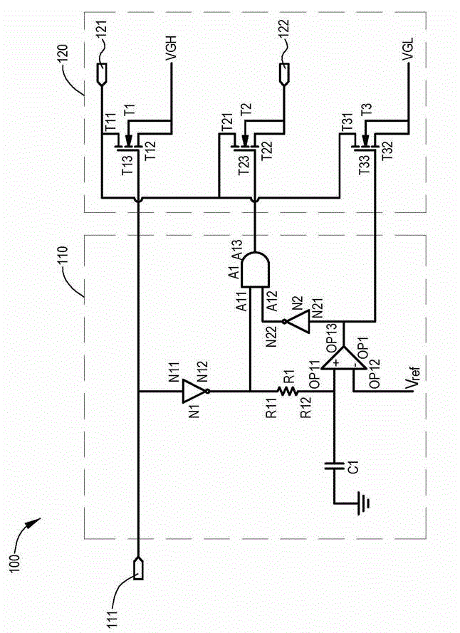 Scanning circuit for generating cutting angle signal, liquid crystal panel and cutting angle signal generation method