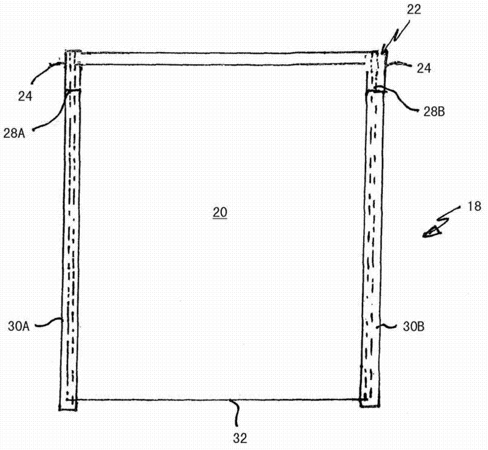 Roller blind arrangement for a motor vehicle