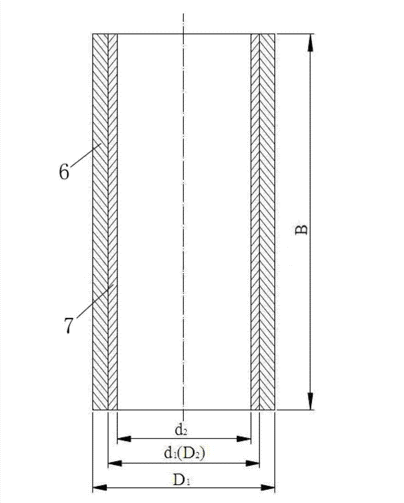 Precise roll forming method of bimetal tubular part