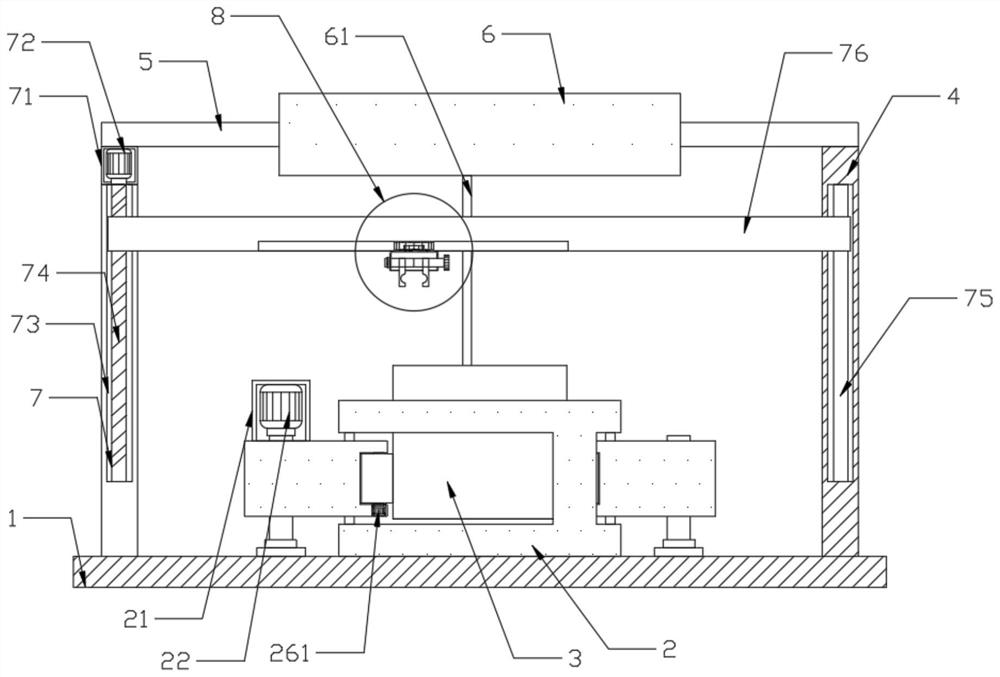 A kind of power system transformer winding automatic production equipment