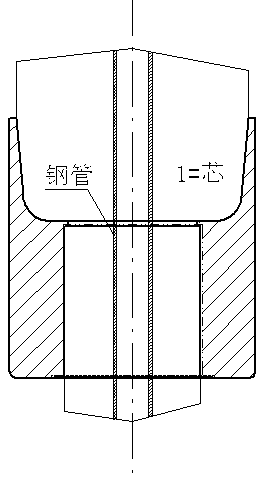 Process design method of upper casting for large ship