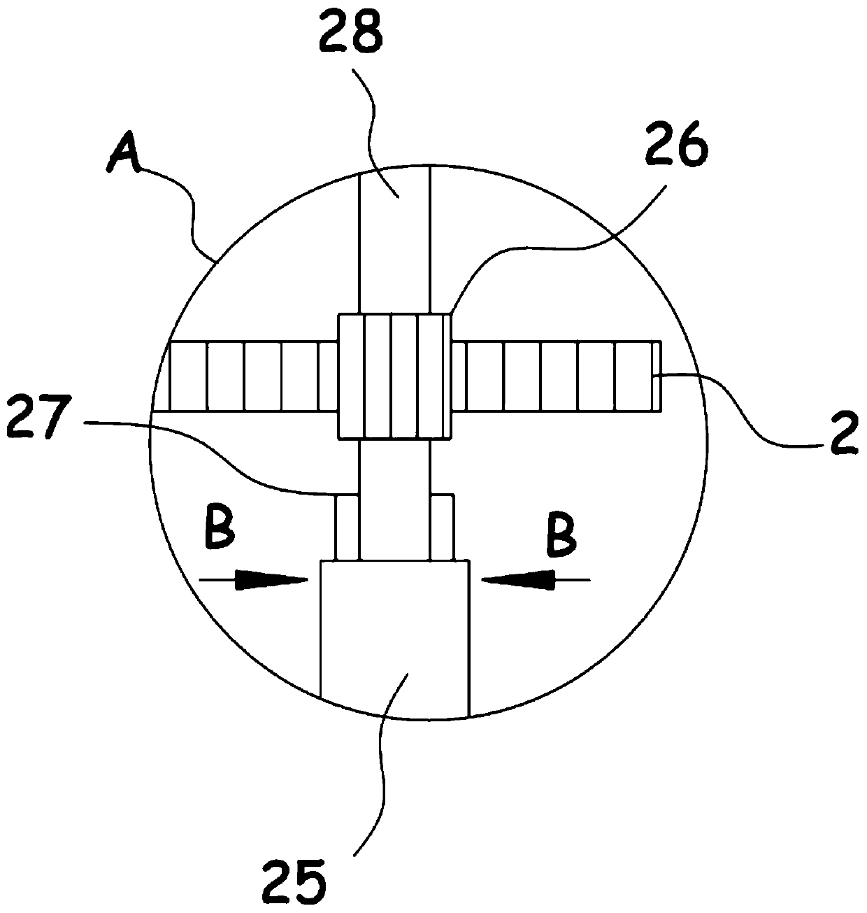 Irrigation device for agricultural planting