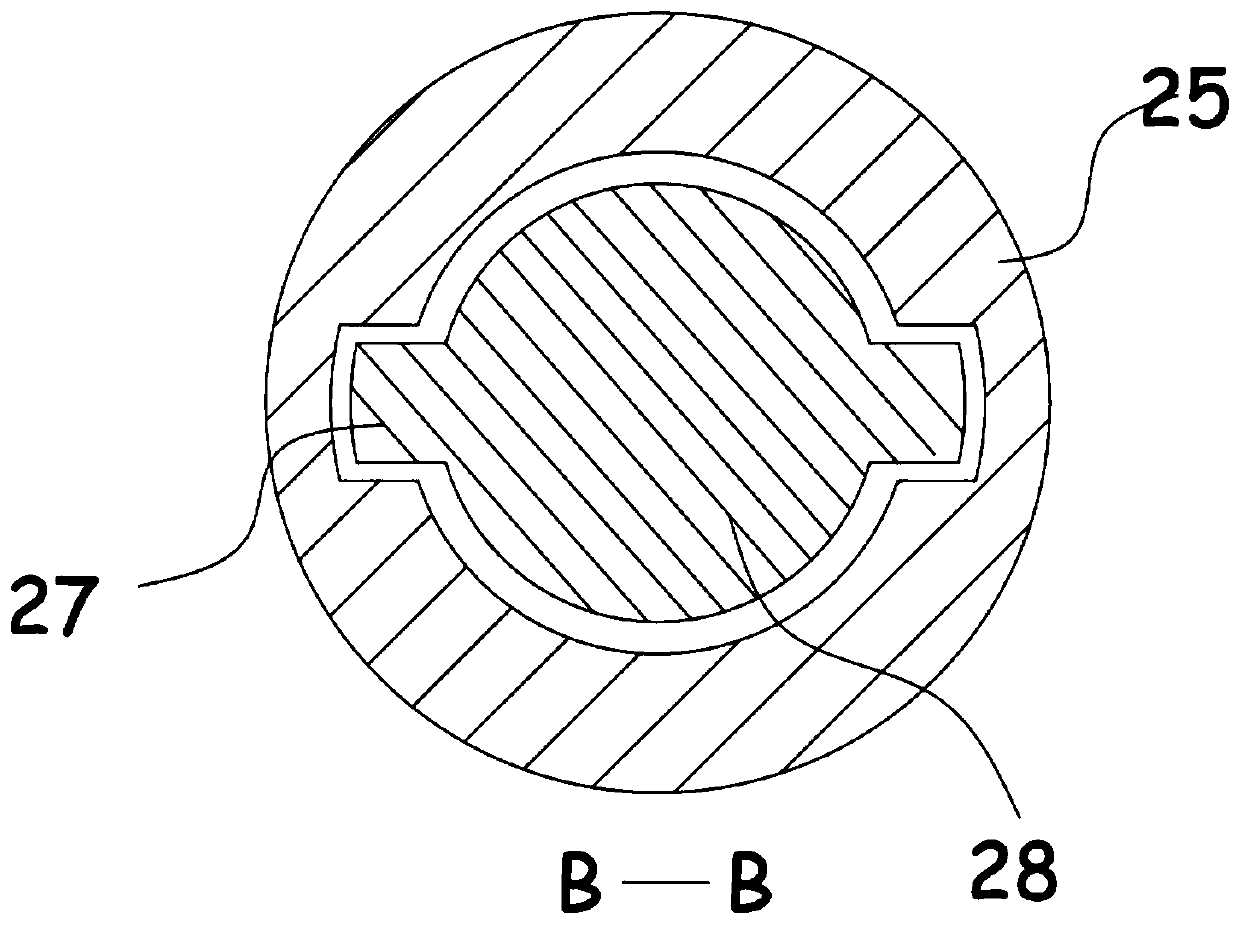 Irrigation device for agricultural planting