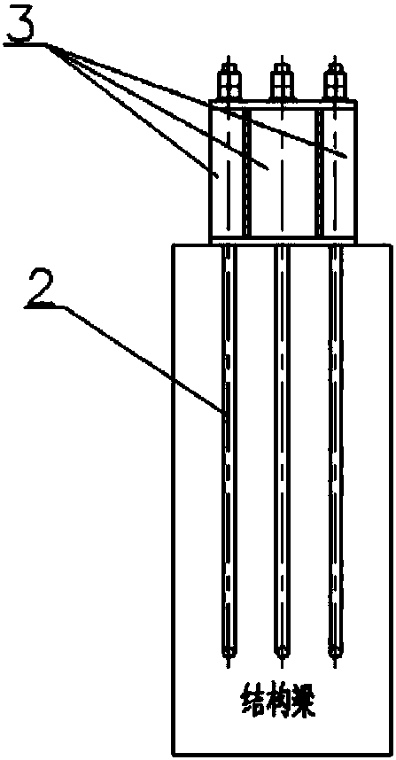 The construction method of synchronously dismantling the lower formwork system and the surrounding support formwork after telescopic post-casting