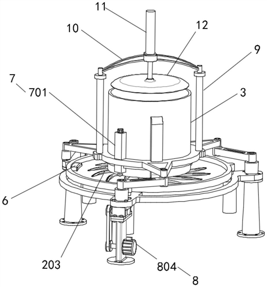 Rolling equipment for processing big-leaf tea