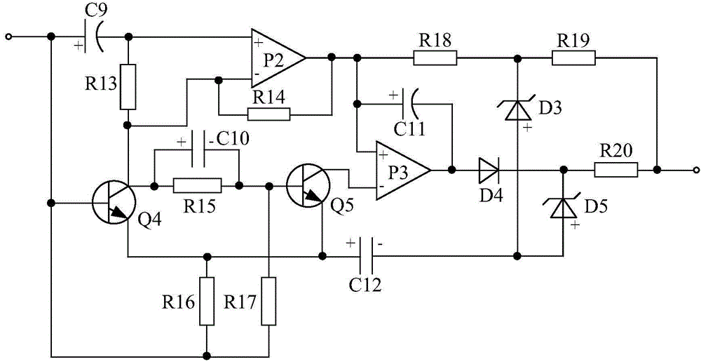 Emitter coupled asymmetrical logic protection triggering system