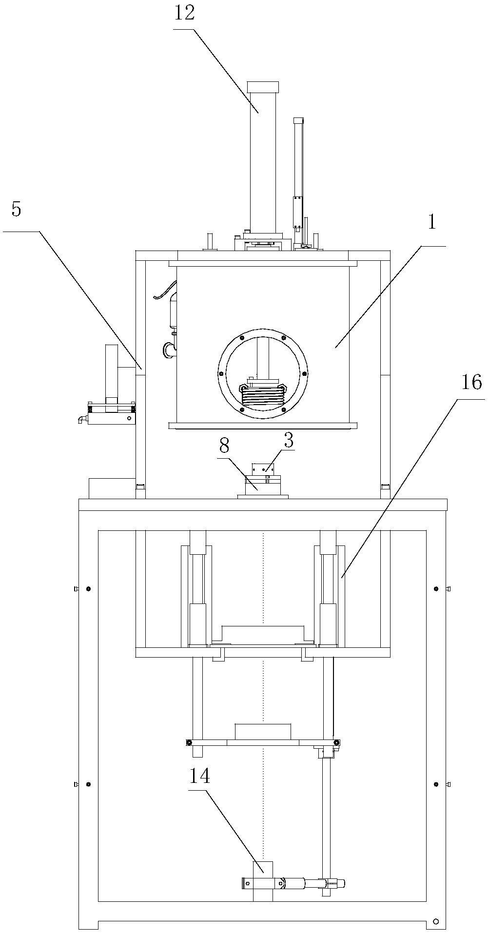 Glass optical element blank preparation device and method thereof