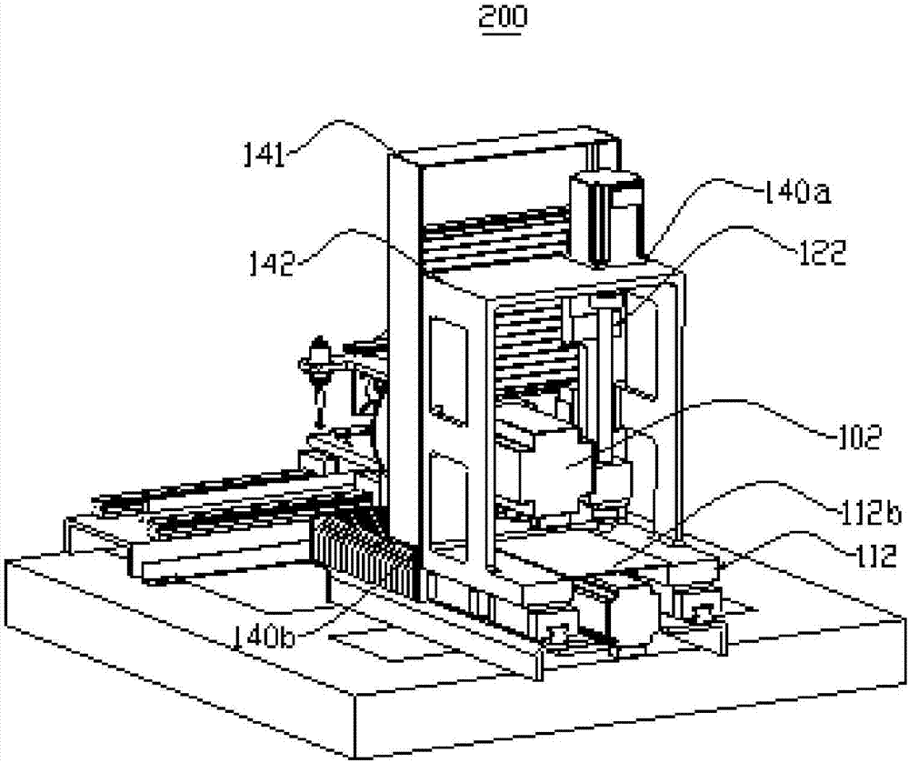 Workbench of numerical control knife grinder and numerical control knife grinder