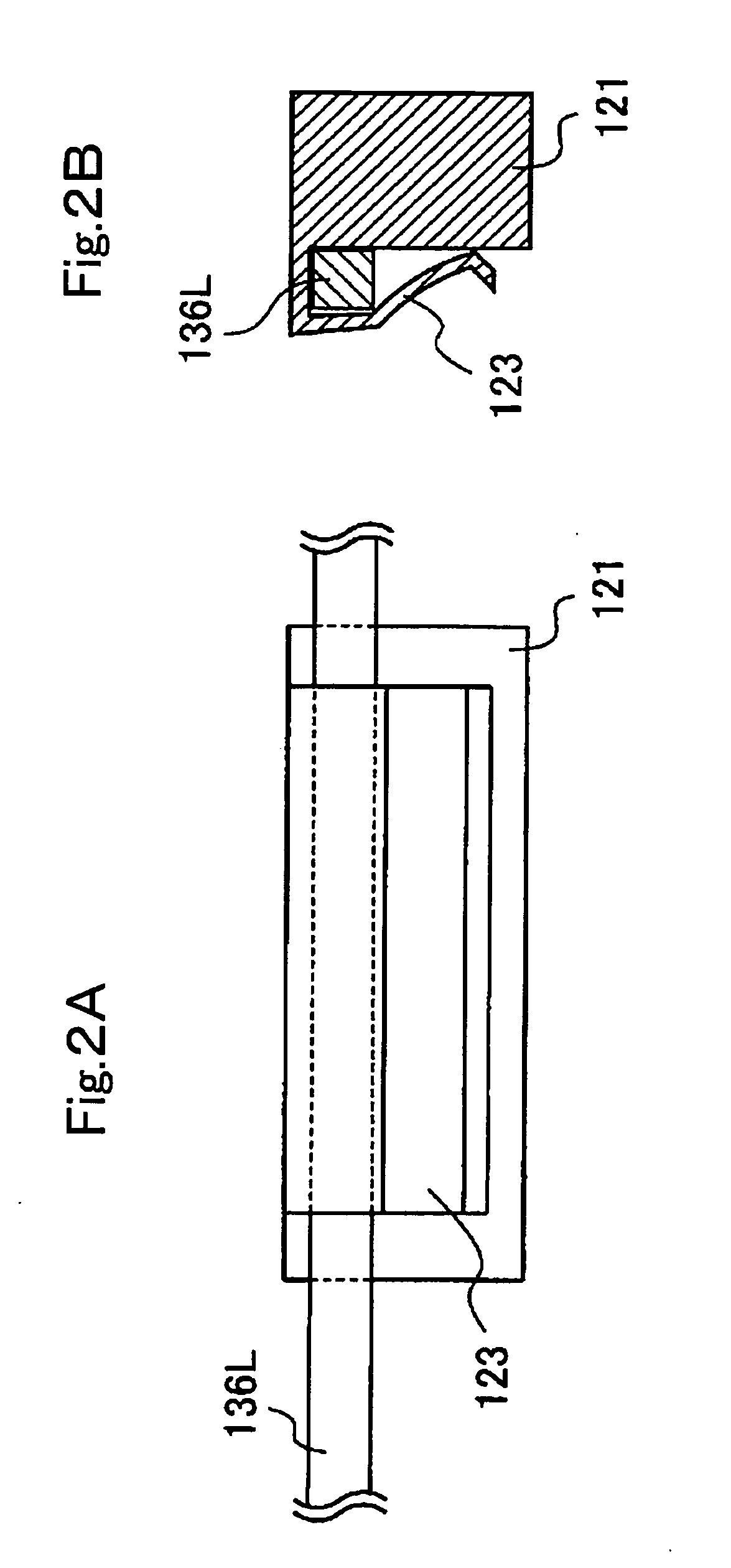 Monocular type image display device