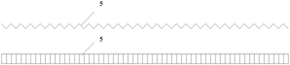 Large cross-section air duct uniform flow field electric heating device