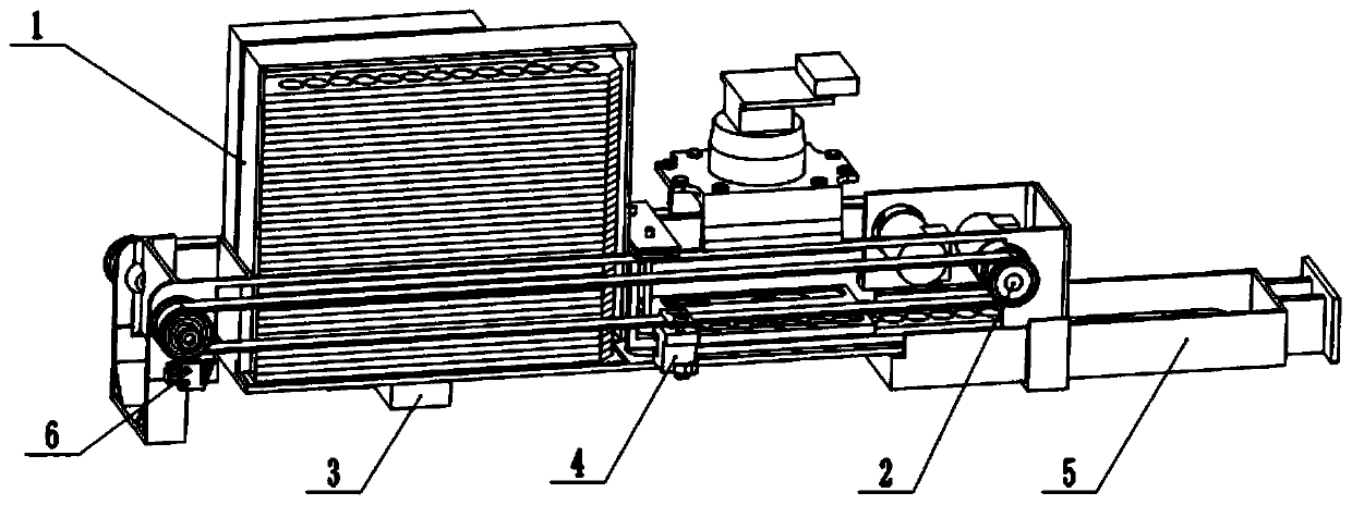 Detection card pushing mechanism for health detection device